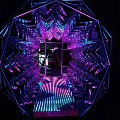 穿越梦幻之境 万棵松浪漫钻石隧道与时空隧道，假山定制缔造艺术奇观