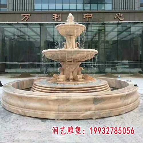 喷泉石雕艺术与徐州石头喷泉雕塑制作厂的卓越工艺