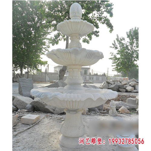 石雕喷泉鱼 无锡喷泉石头雕塑加工厂与仿古建筑的完美结合